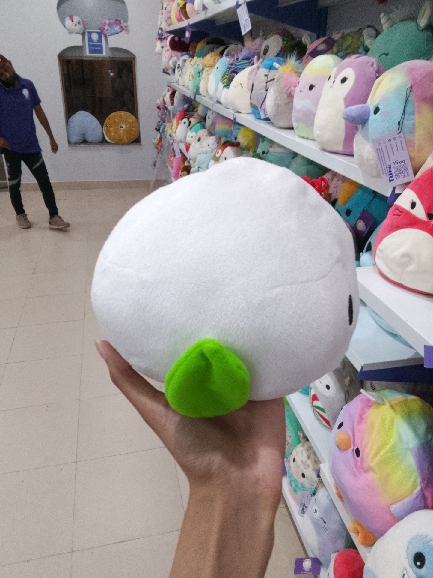 Momochan Chinese Peach Bun Plush Toy.