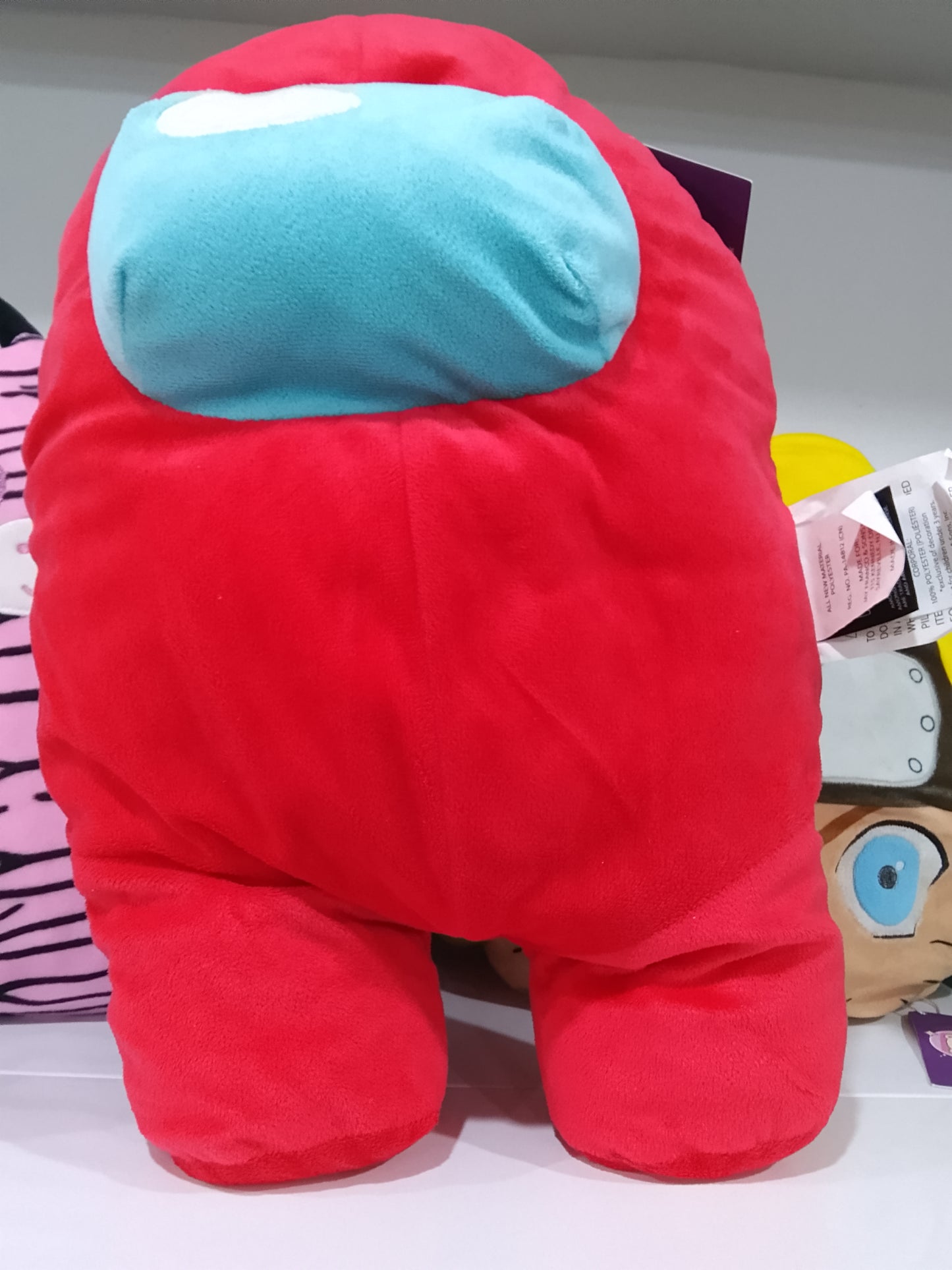 Red Crewmate Plush Pillow Buddy