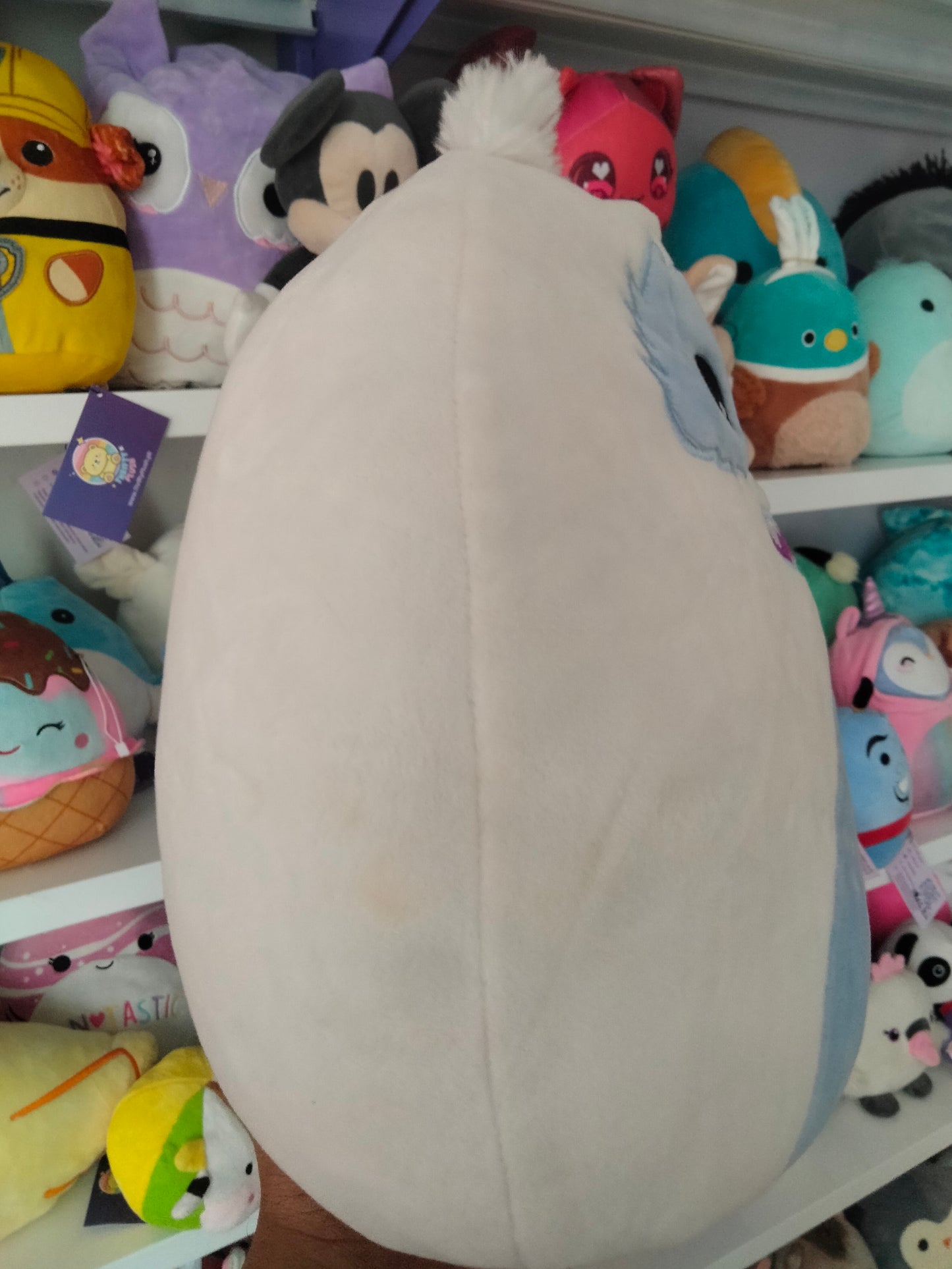 Squishmallows 8" Abominable Snowman plush collectible, specifically the character Bumble from Rudolph the Red-Nosed Reindeer