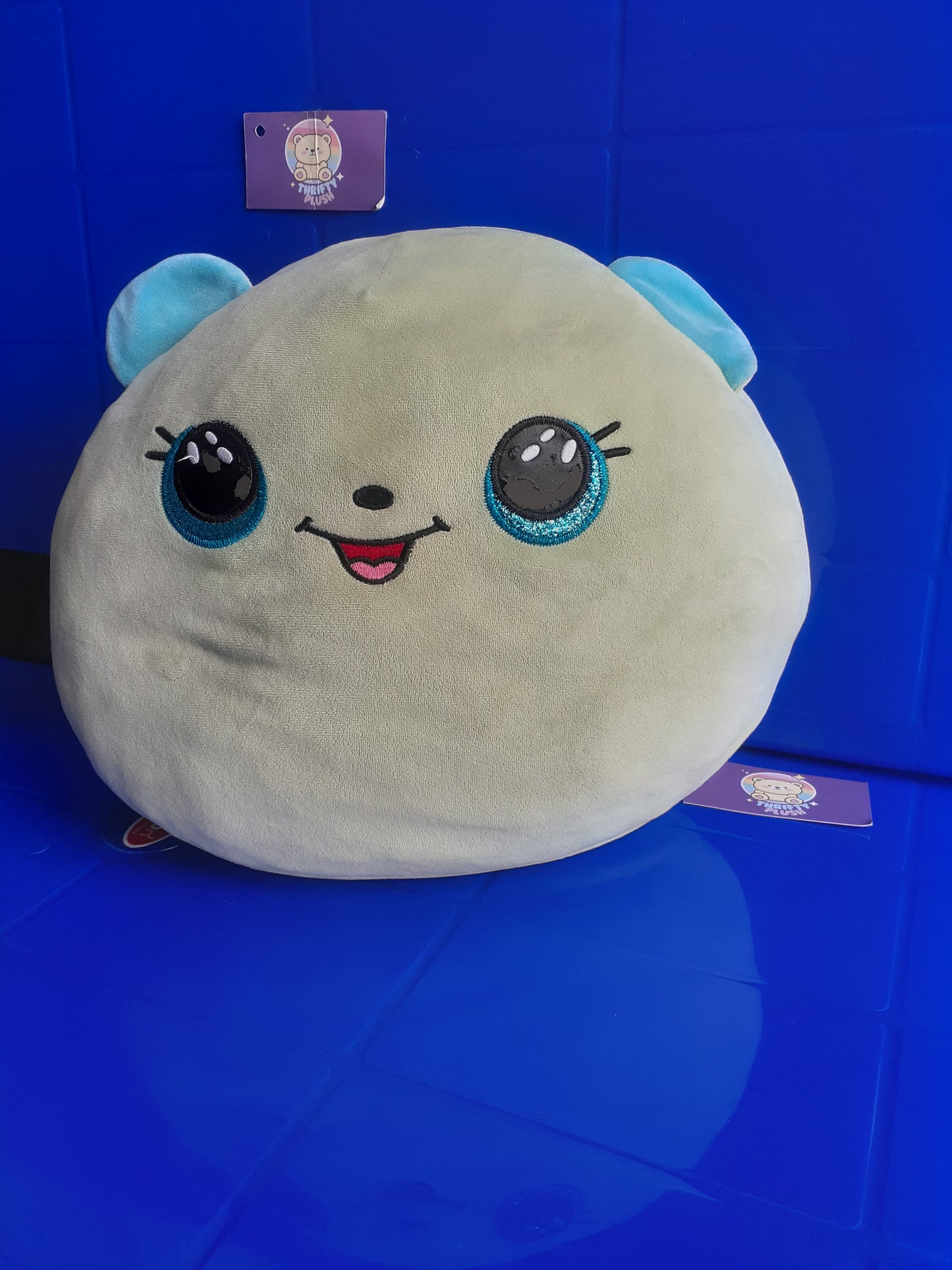 Ty Squish-a-Boo Clover The Bear," A Soft, Plushie