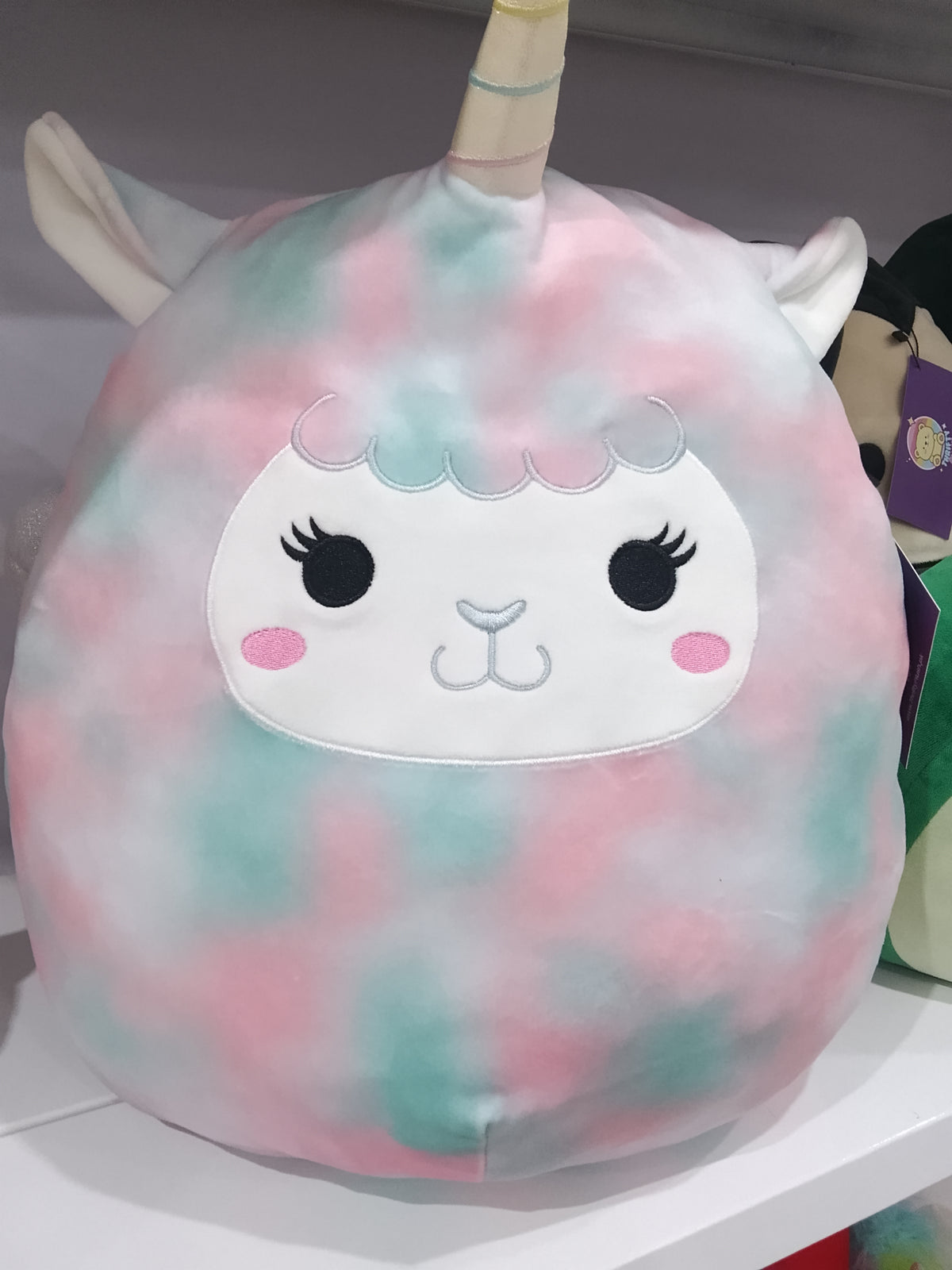 Squishmallows Winona the Rainbow Llama Pegacorn plush toy