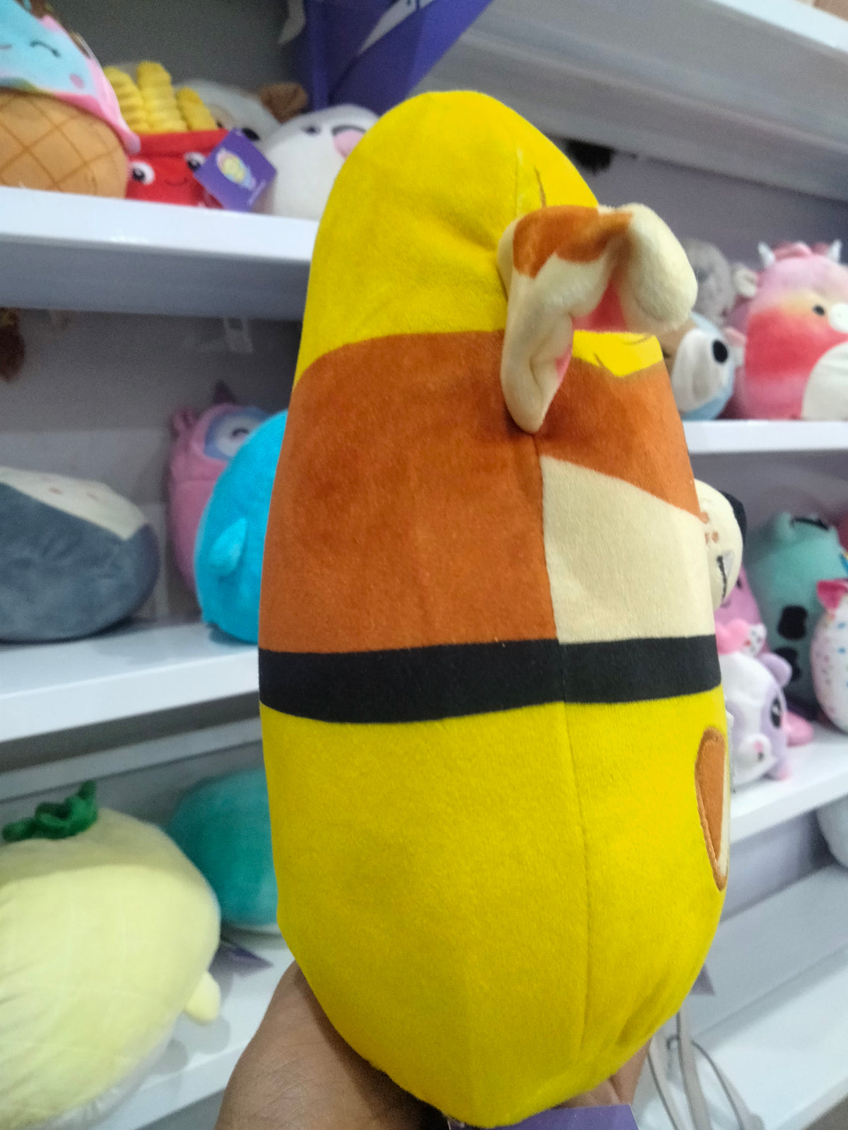 Paw Patrol Rubble Squish Plush by GUND.