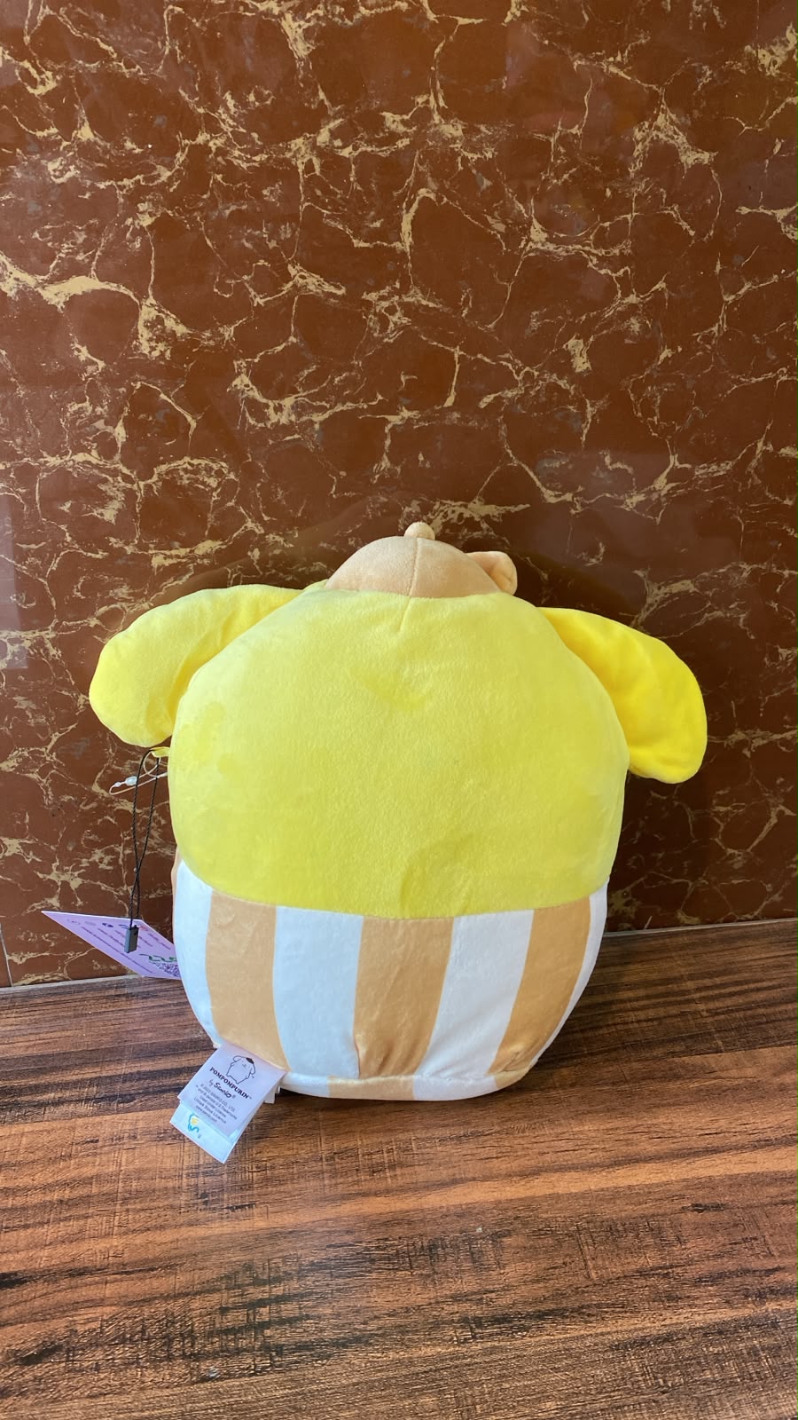 Pompompurin with Ice Cream Cone Plush Toy