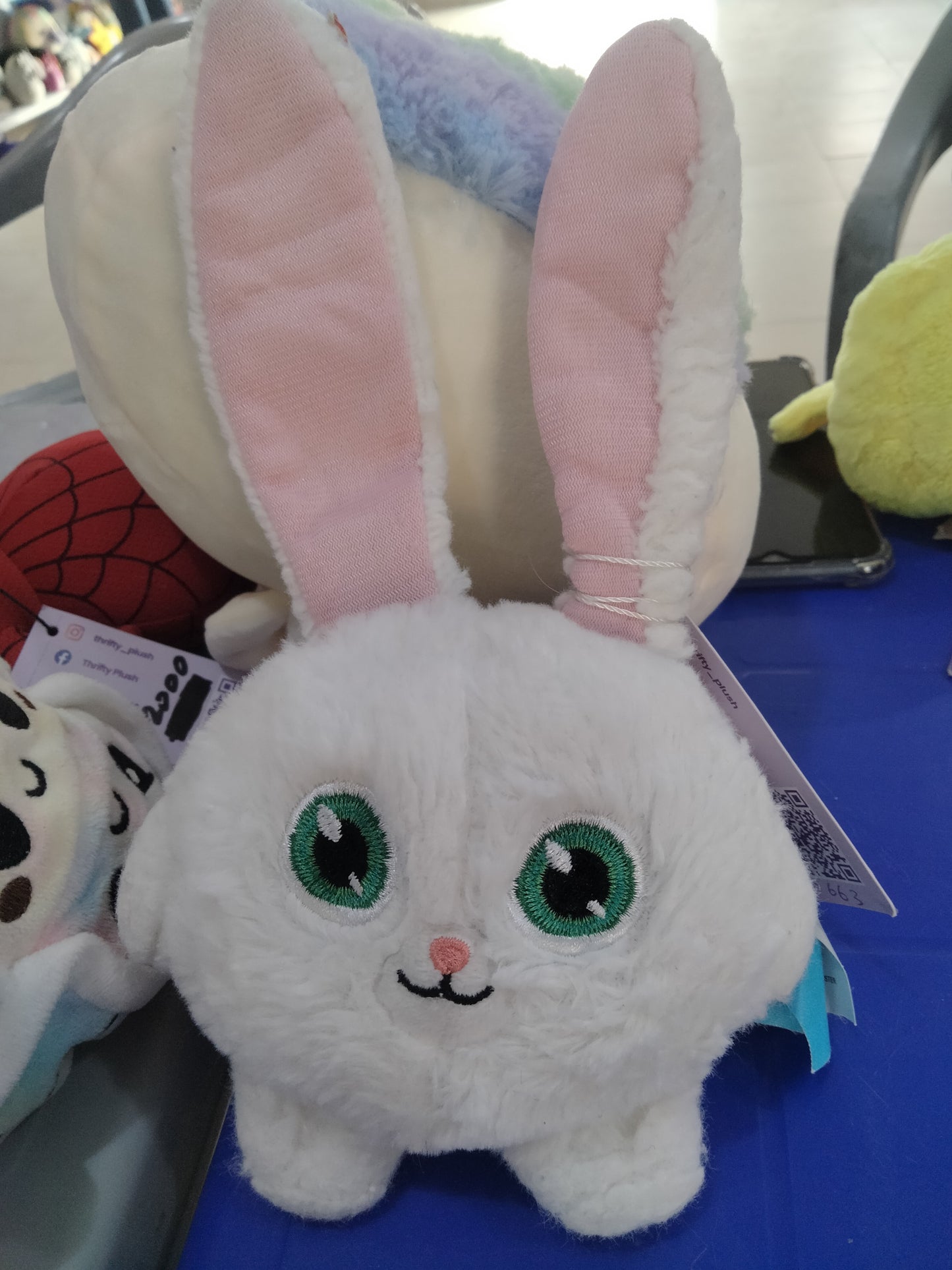 Marshmallow Bunny Stuffed Rabbit.