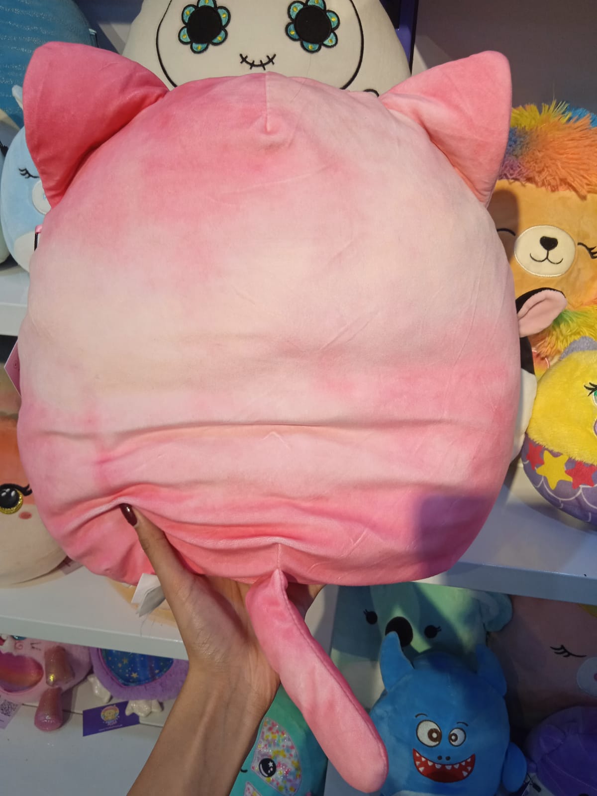 Laura the Pink Tabby Cat Plush Toy