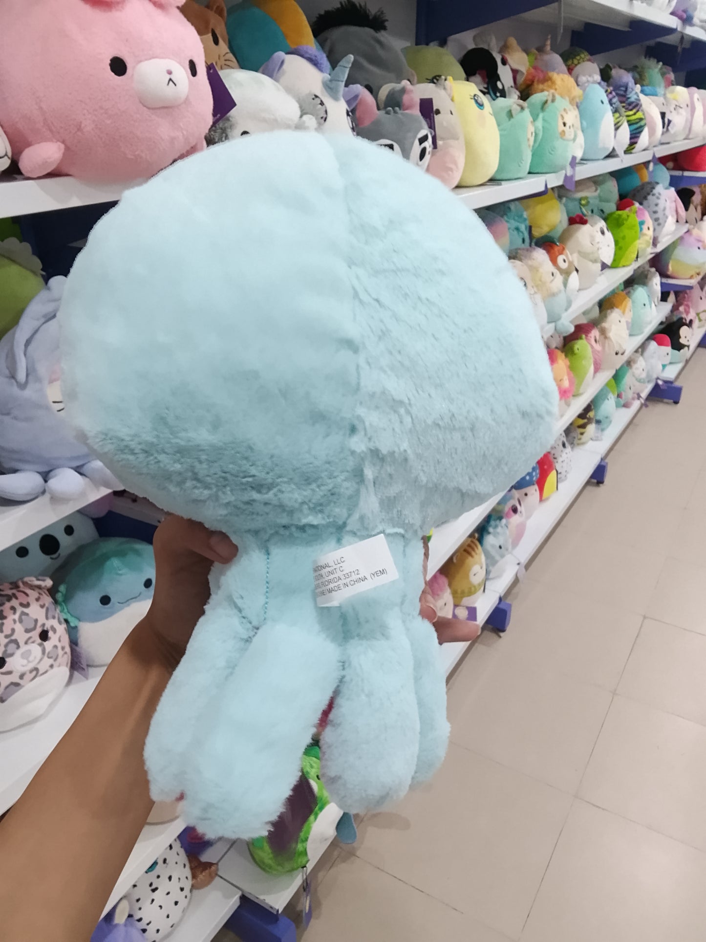 Snugglemi Snackers Cute Octopus Plush Toy.