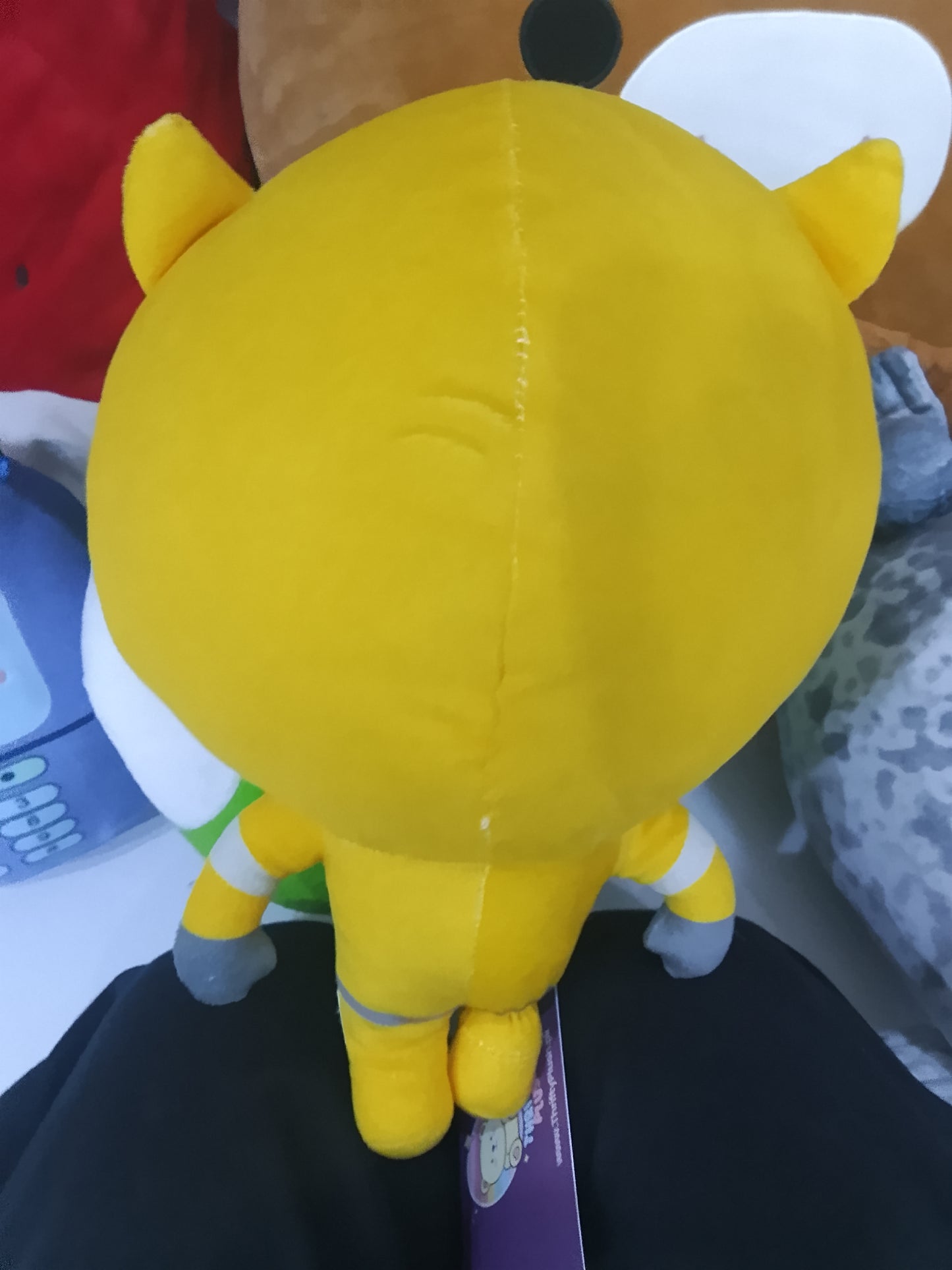 Symbiote Studios Bumblebee Transformers plush toy.