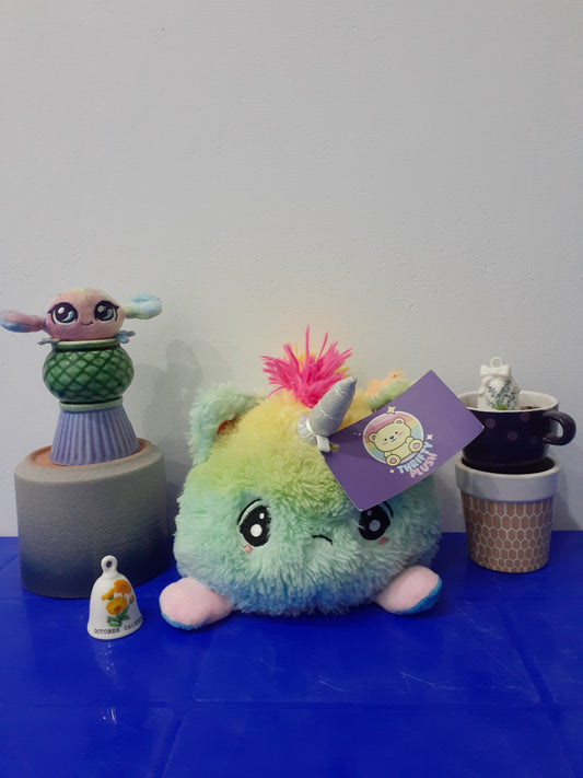 Pikmi Pops Giant Flips Gigi The Unicorn Reversible Plushie