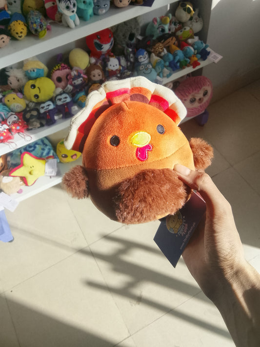 Squishmallows Ulana the Turkey plush toy from the Fall Harvest Squad.