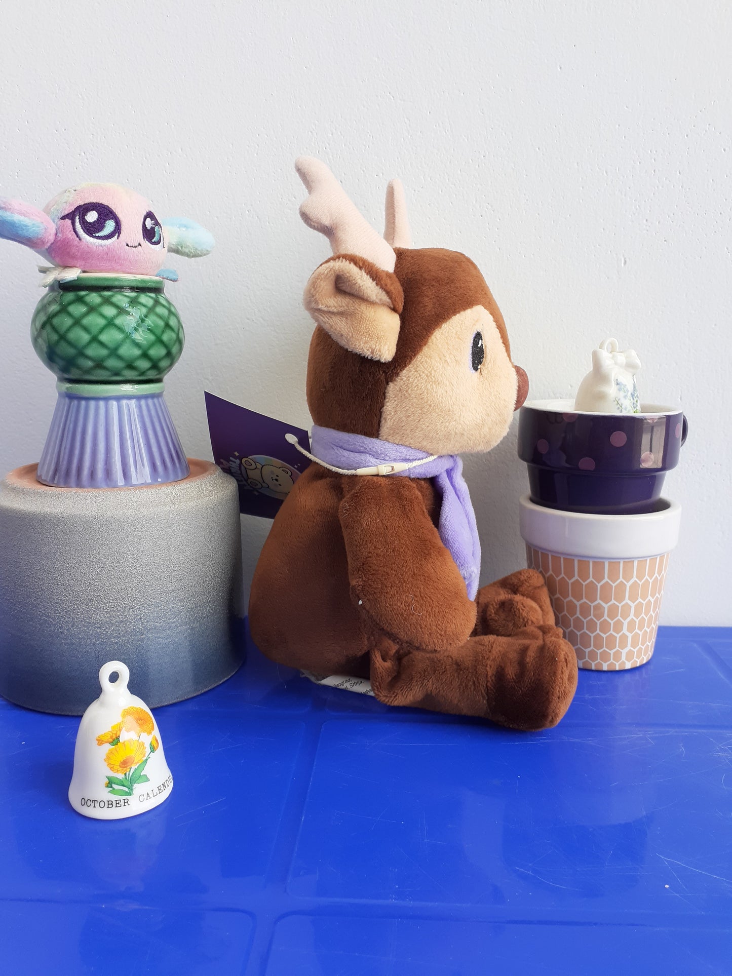 Plushie Reindeer, Also Known As A "doudou" In French.