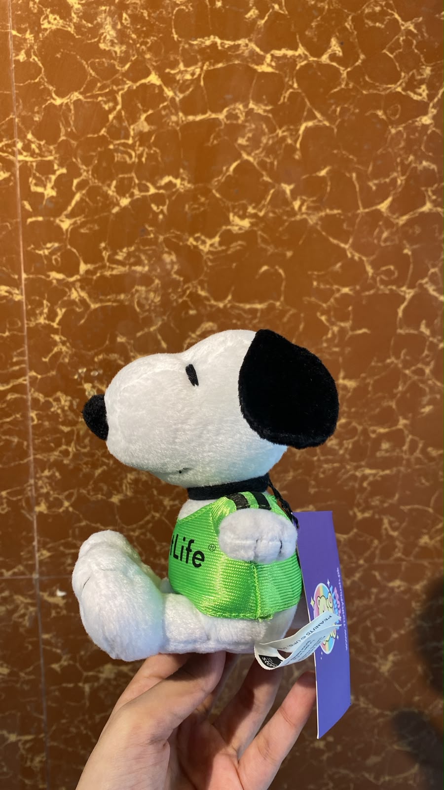 Snoopy Soccer Player Promotional Plush Toy