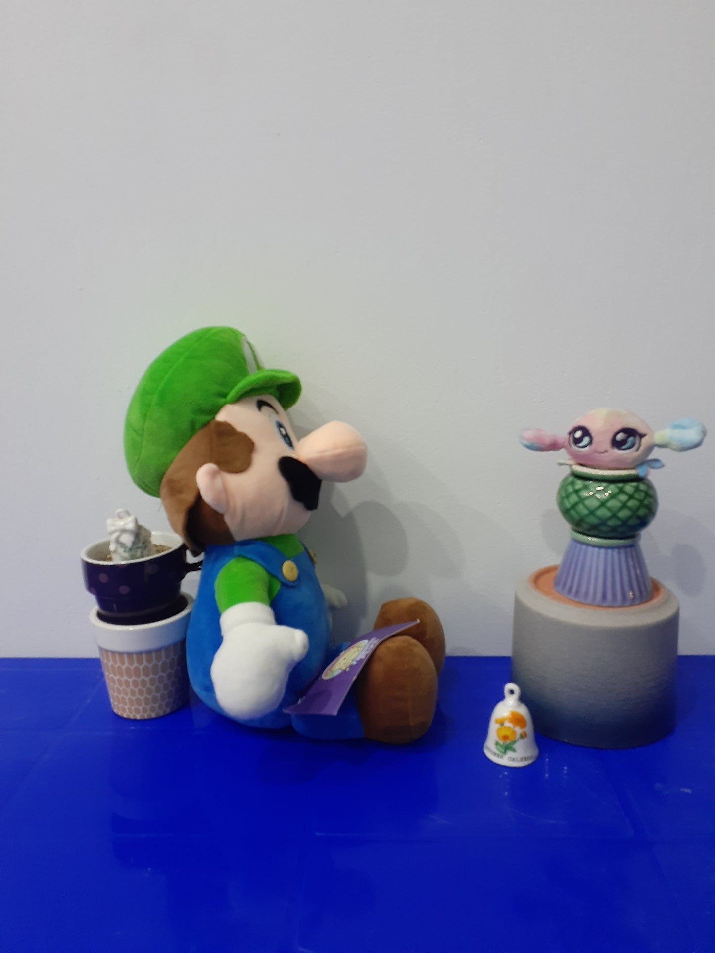 Plushie Of Luigi From The Super Mario Bros. 