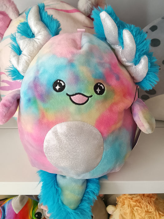 Squishy-Ishies Axolotl, part of a collection designed by Rhode Island Novelty.