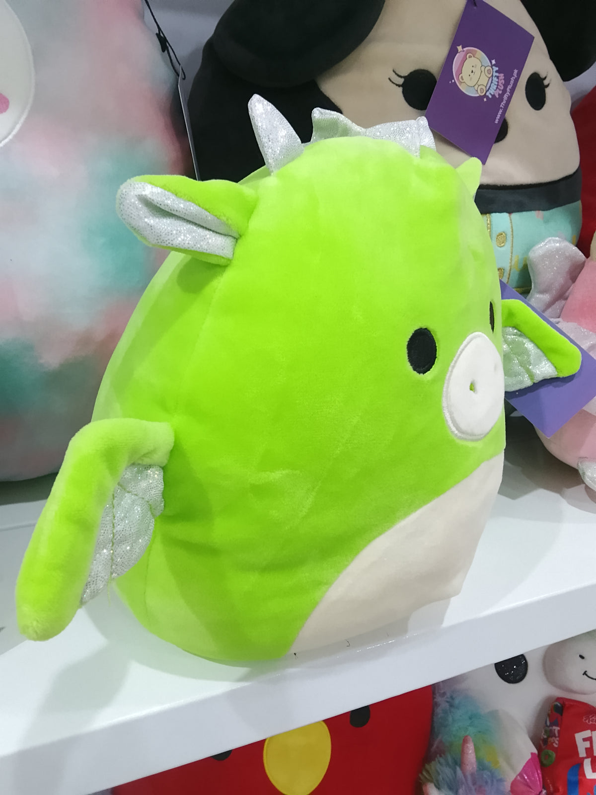 Squishmallows Desmund the Green Dragon plush toy