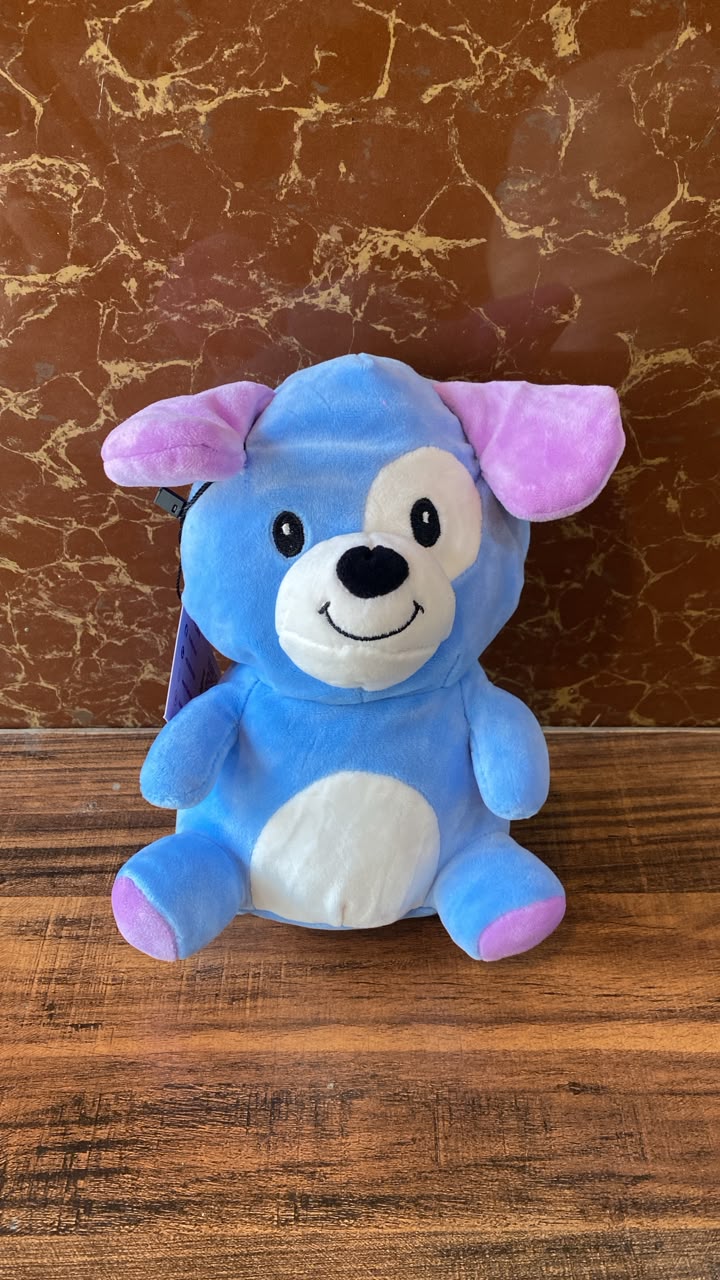 Smiley Puppy Dog Plush Toy