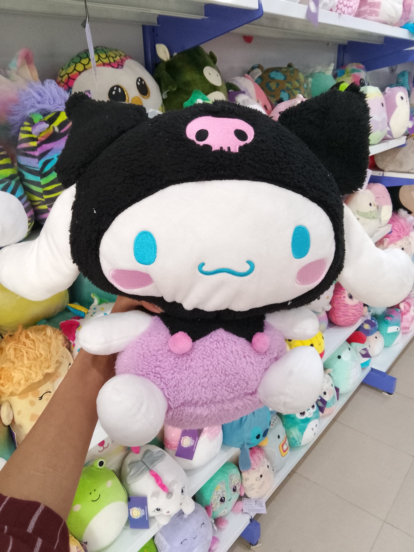 Sanrio Cinnamoroll Costume Kuromi plush toy