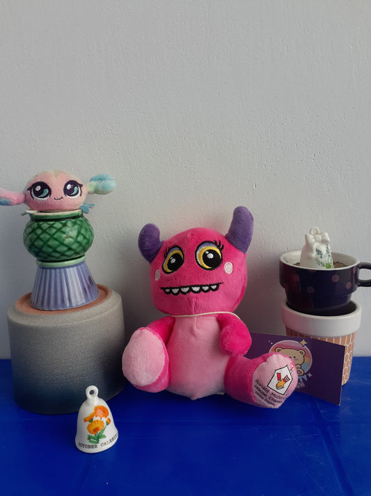 pink monster Plushie