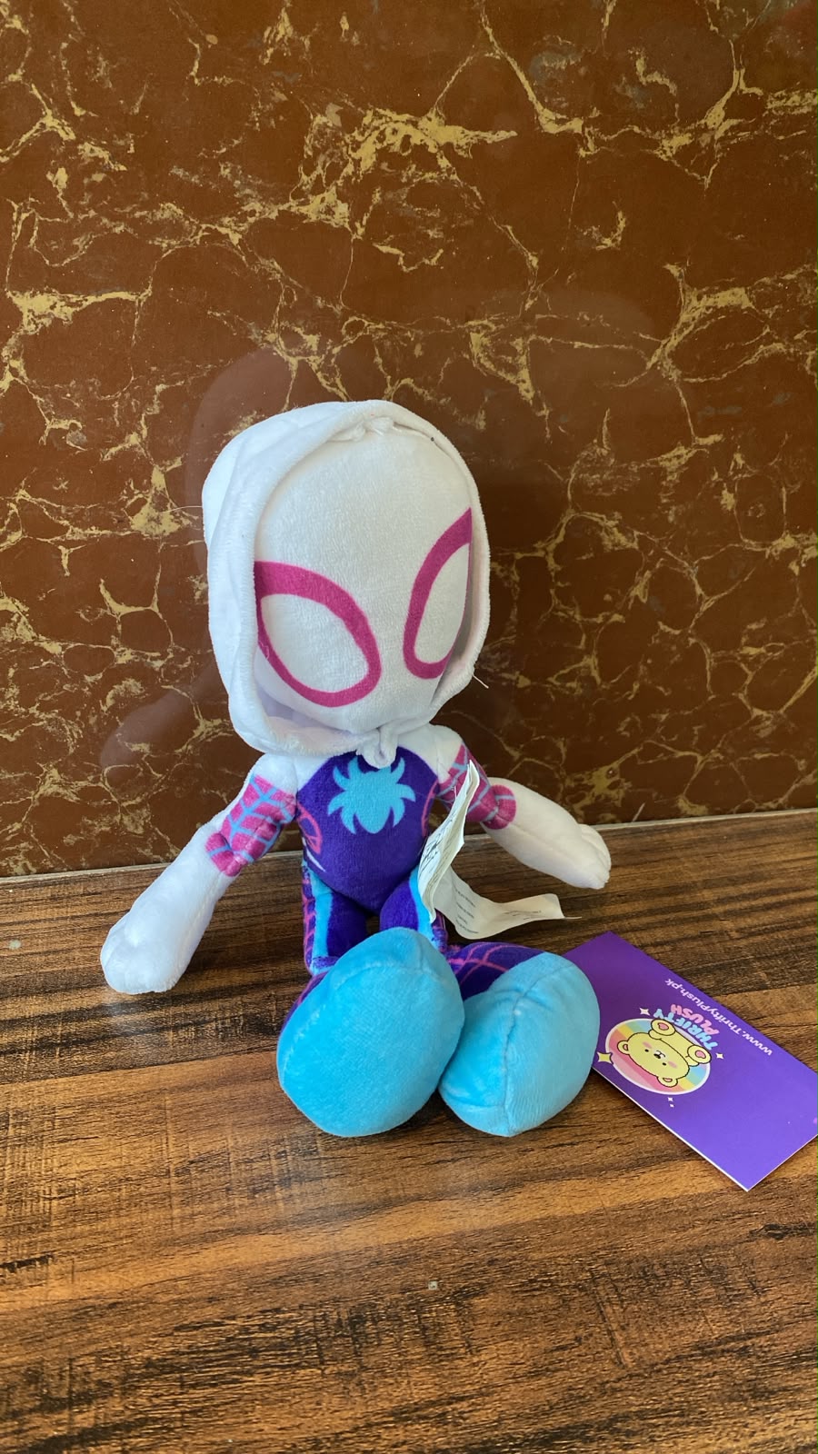 Marvel Spidey Friends Ghost-Spider Little Plush Toy