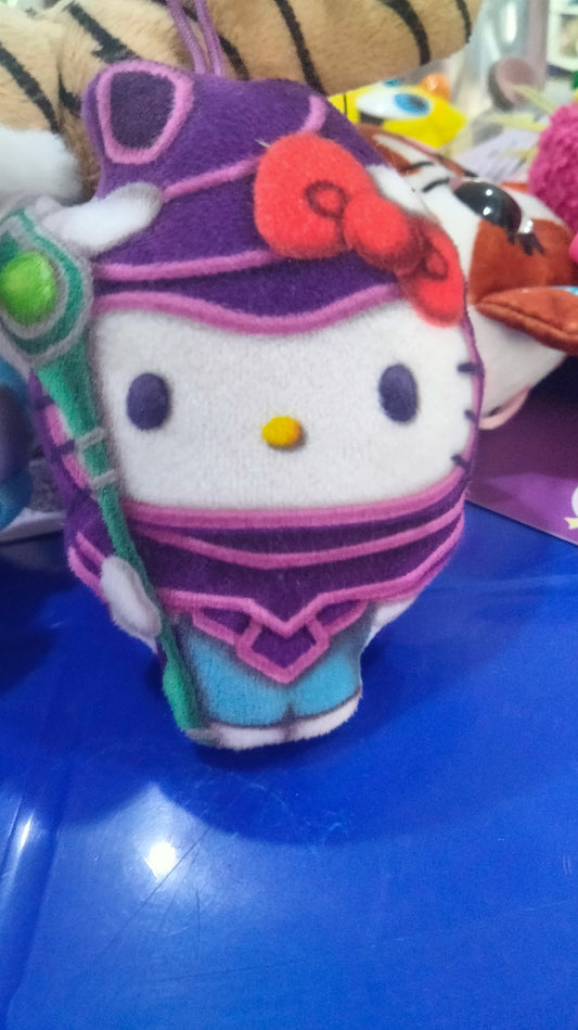 Happy Meal plush toy featuring Hello Kitty dressed.