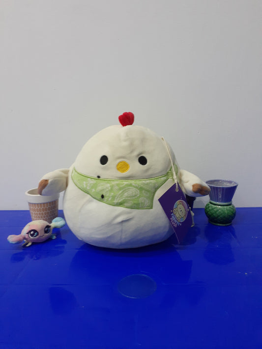 Squishmallow Named Todd The Chicken.