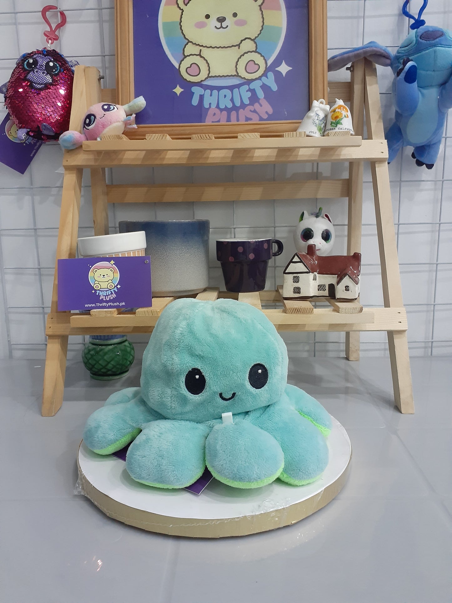 Reversible Octopus Plushie