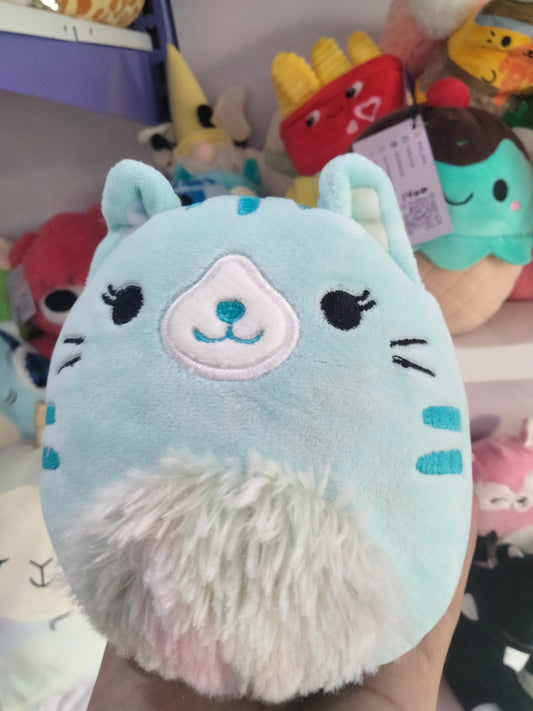 Squishmallows Corinna the Cat 5-inch plush.