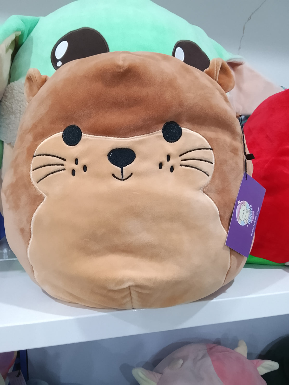 Squishmallows plush toy, specifically the character Joanne the Sea Otter.