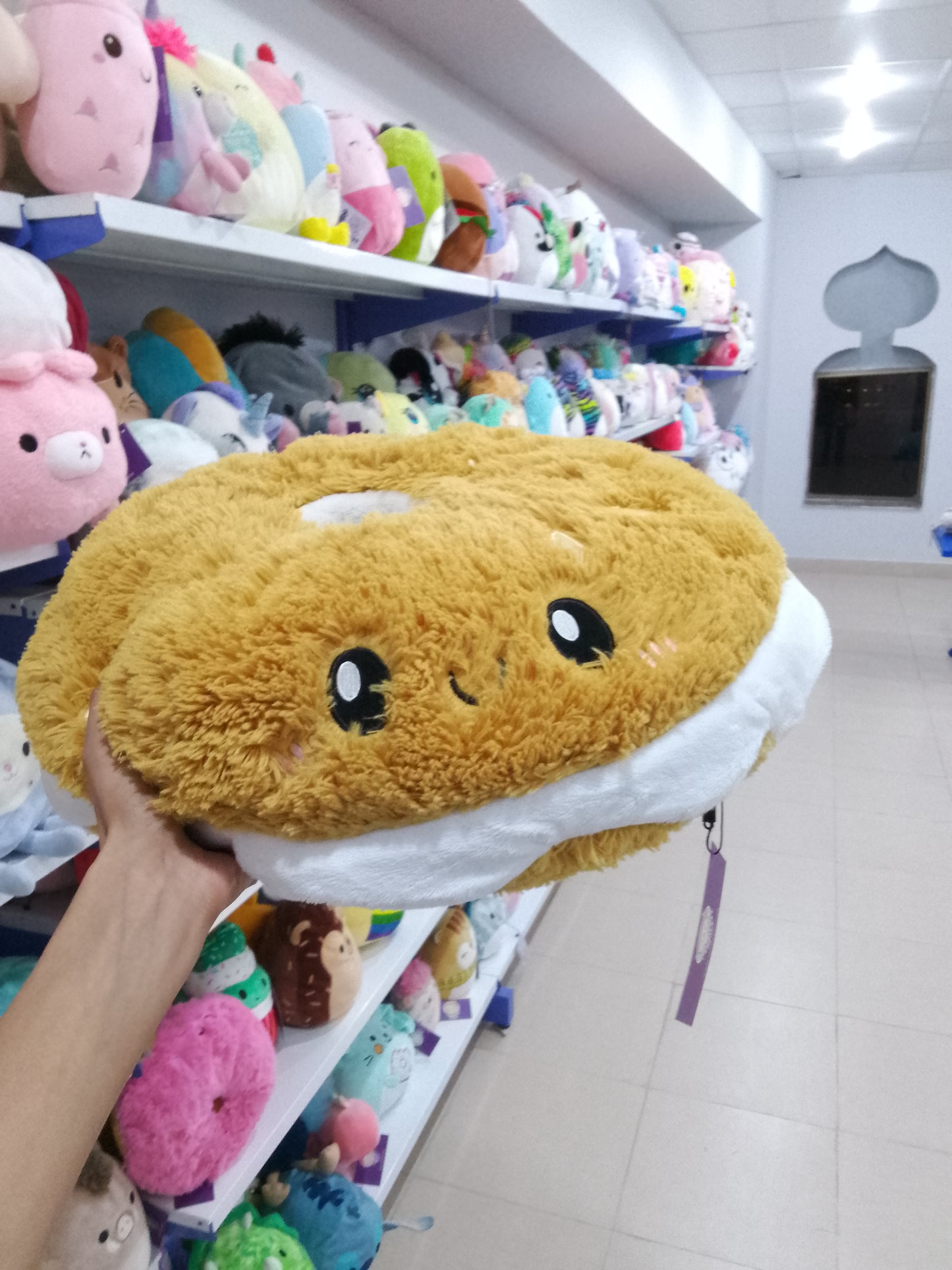 Squishable Comfort Food Bagel Plush Toy.