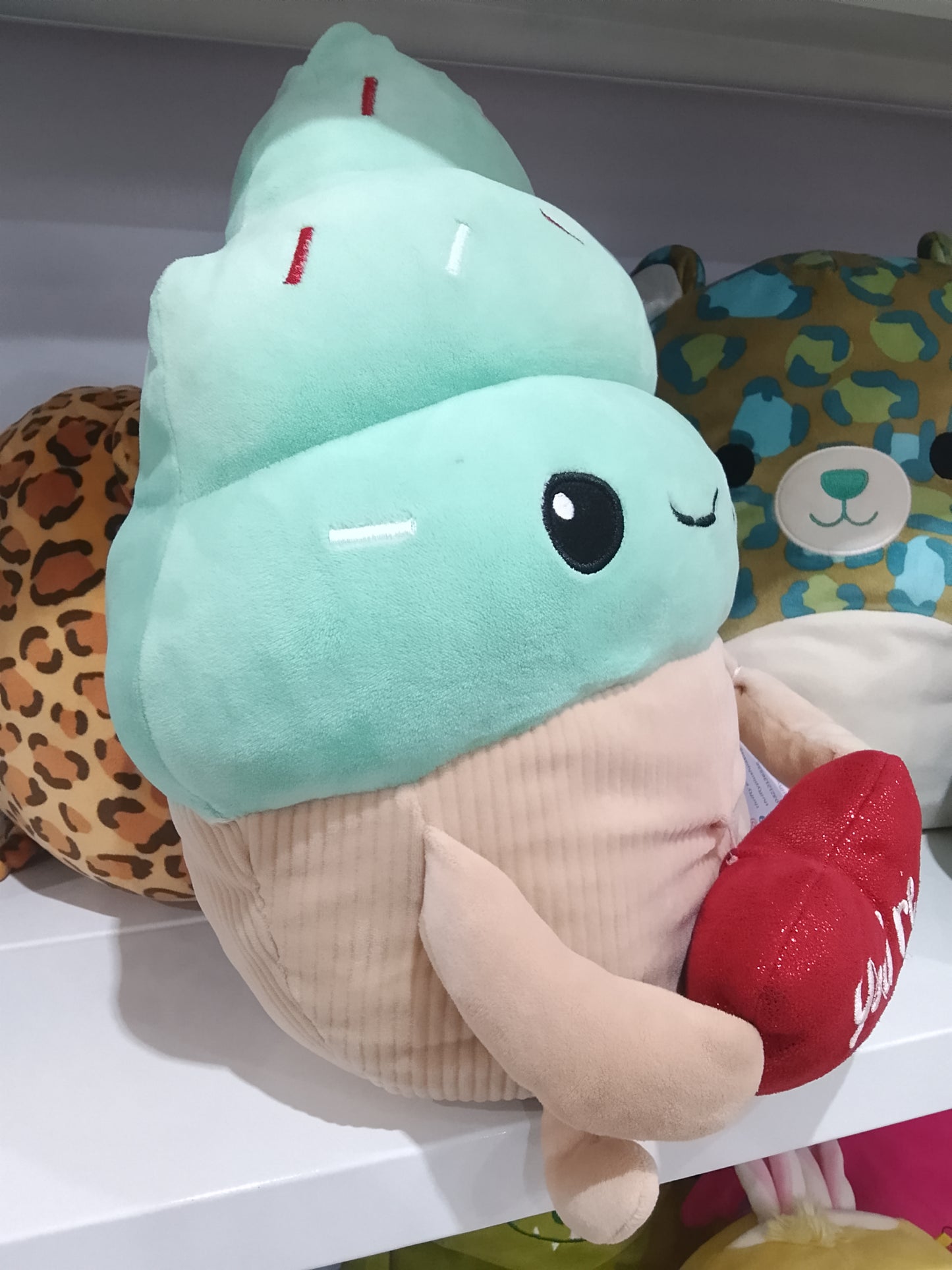 Squishmallow Maya the Mint Ice Cream Sundae plush toy
