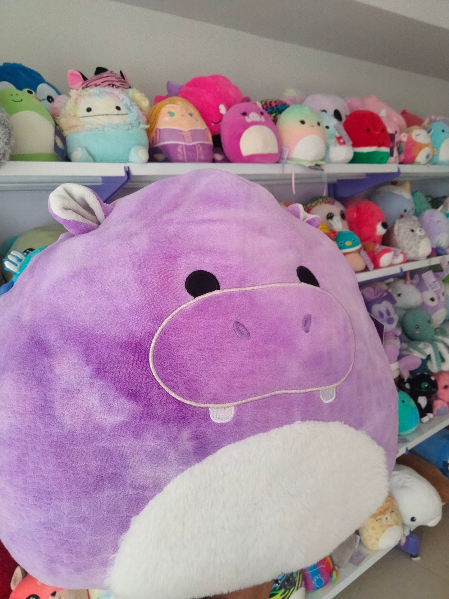Zelma the Purple Textured Hippo.