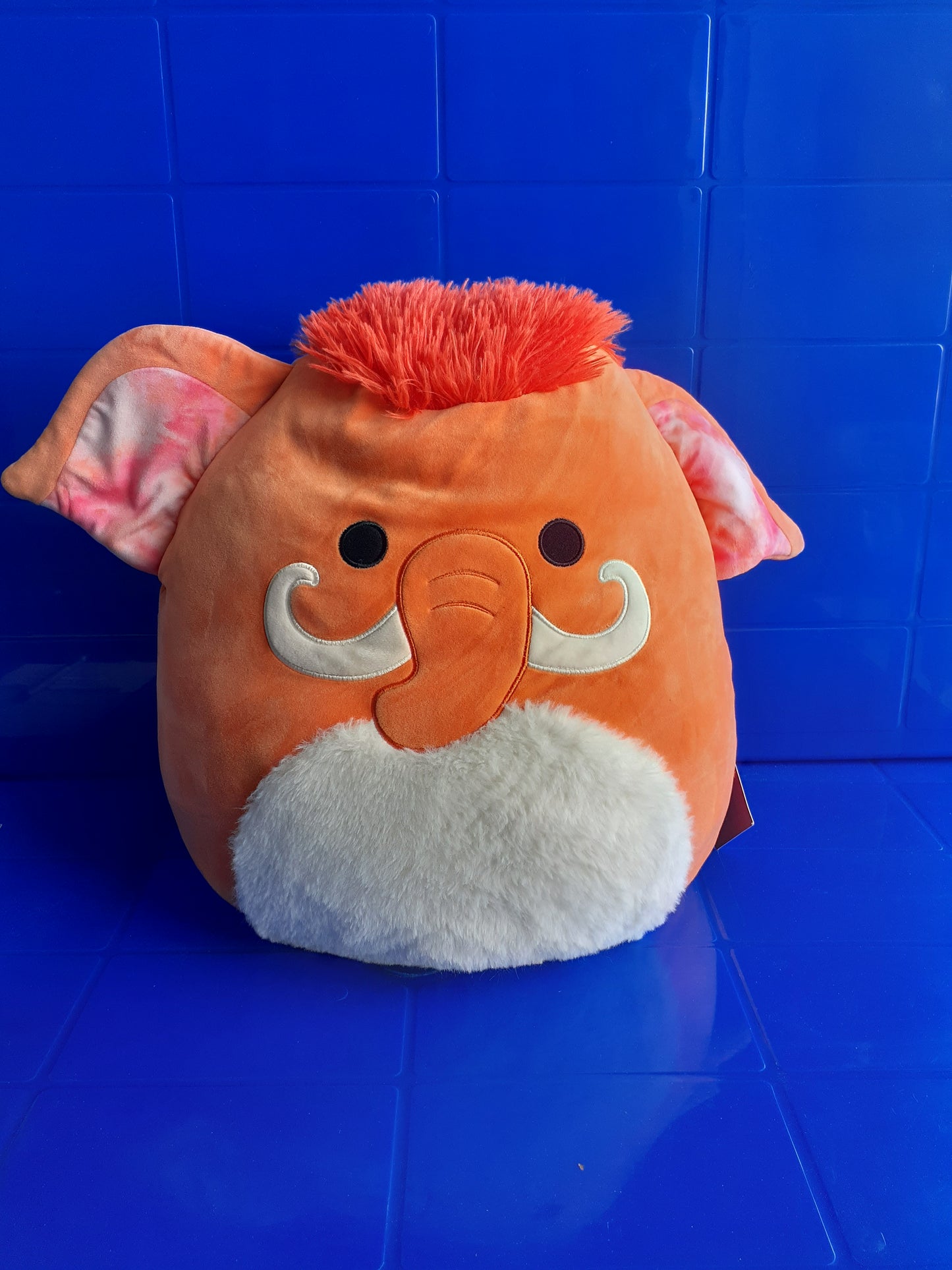 Squishmallows 16" Wilbie The Orange Woolly Mammoth Plushie
