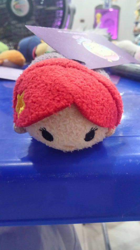 Disney Tsum Tsum Ariel from The Little Mermaid mini plush toy.
