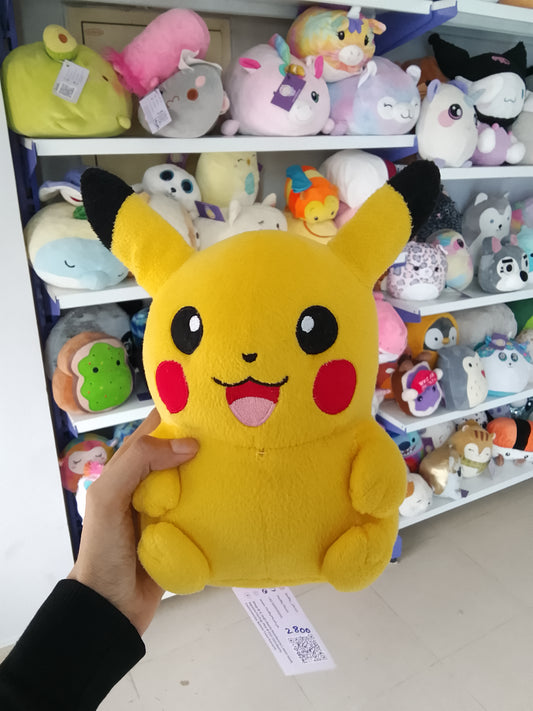 Pokémon Pikachu plush toy.