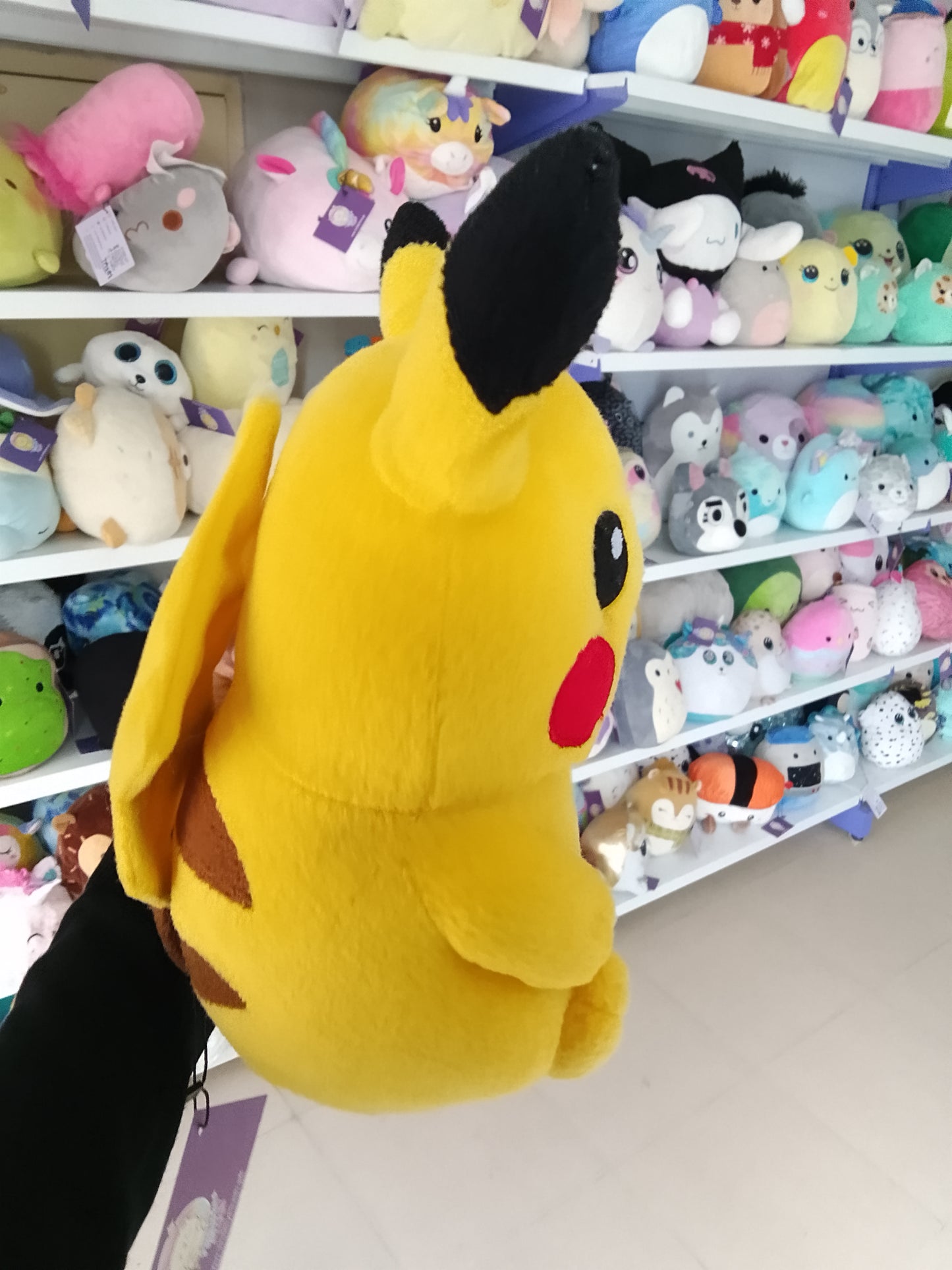Pokémon Pikachu plush toy.