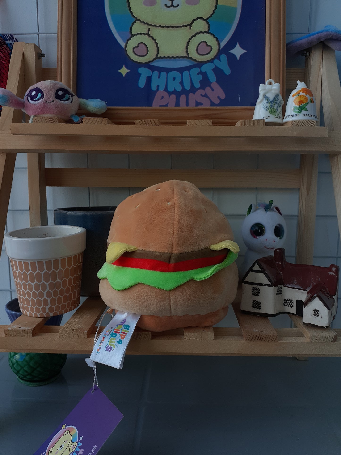 Cheeseburger Plushie Squishmallows Are Soft, Squishy