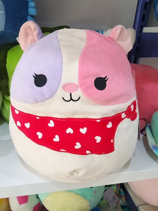 Squishmallows Niven the Guinea Pig plush toy from the Valentine Squad.