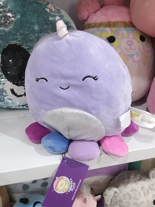 Squishmallows plush toy, specifically identified as Davina the Octocorn.