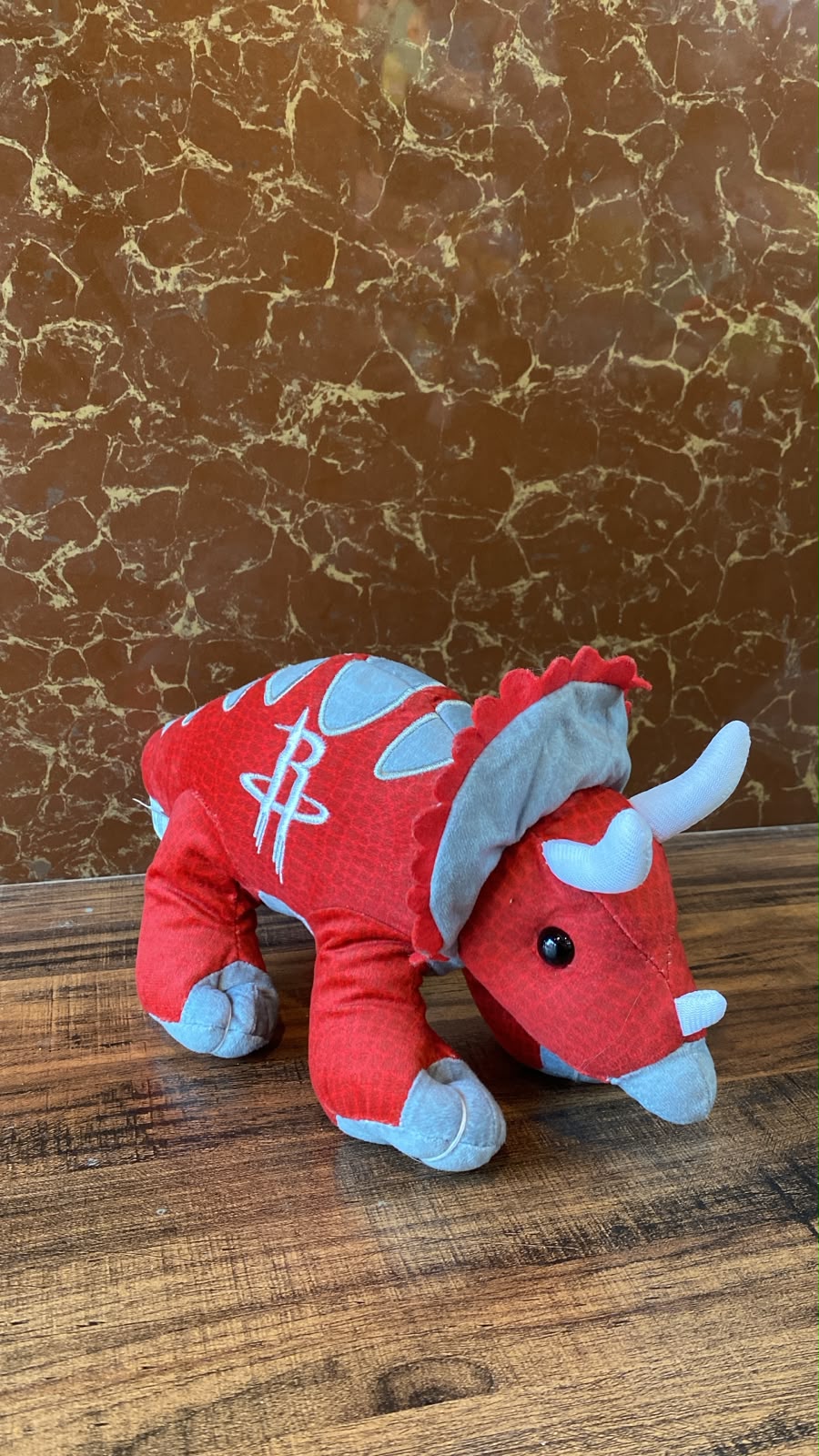 Smootheez Triceratops (Red) Plush Toy