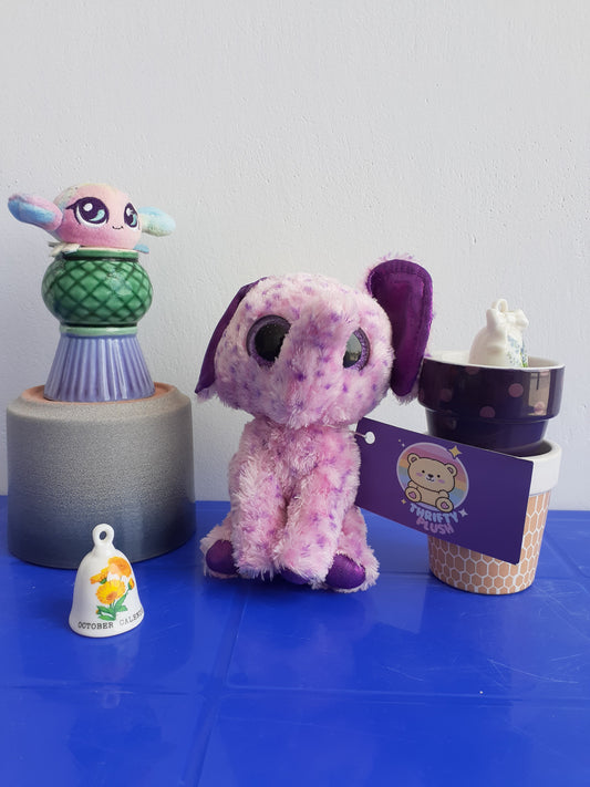 Eva Elephant Ty Beanie Boo Plushie