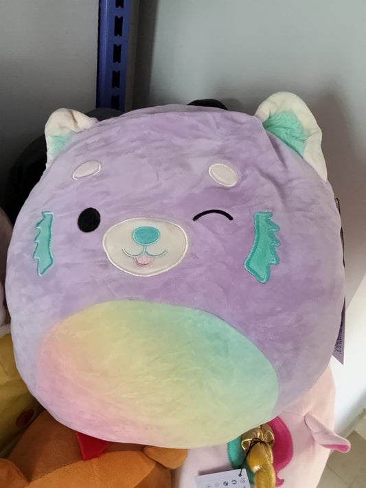 Squishmallows Lexis the Red Panda plush toy.