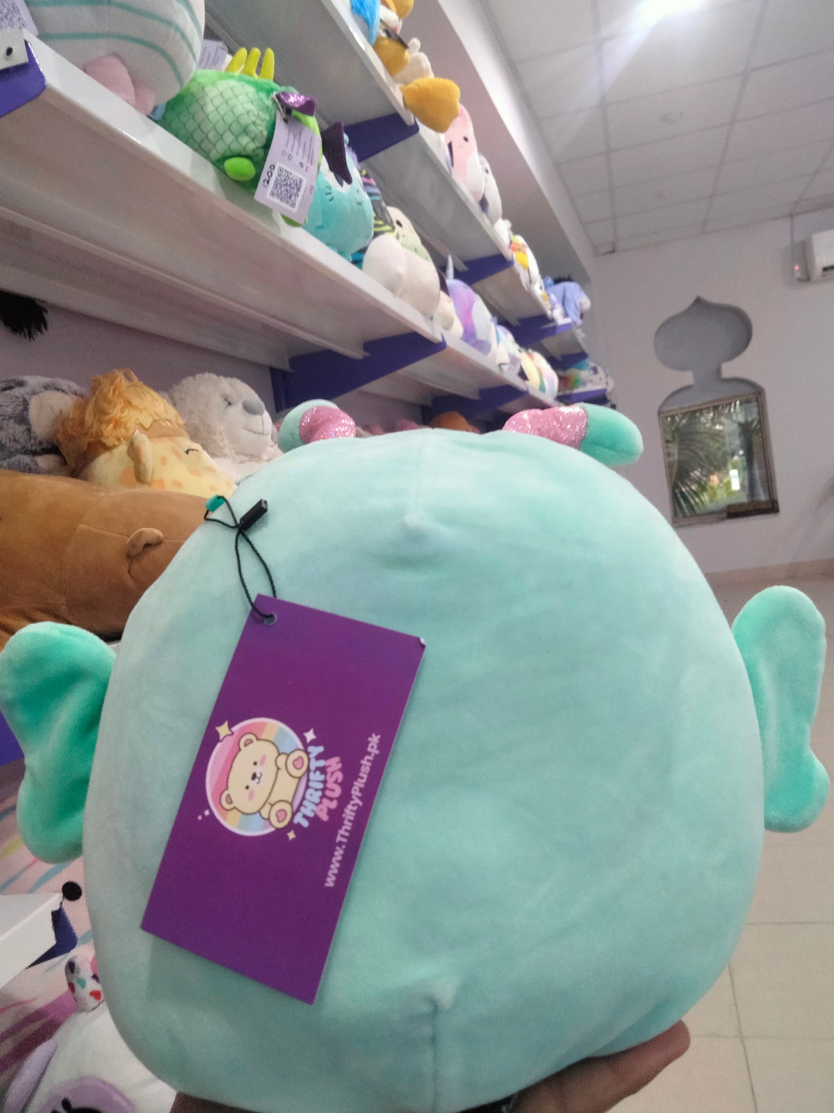 Squishmallows plush toy featuring Reina the Butterfly.