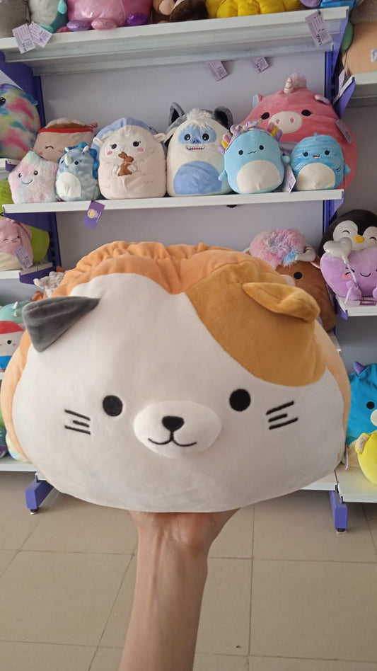 Mike-Nyan Calico Cat Mochi Stacking Plush toy.