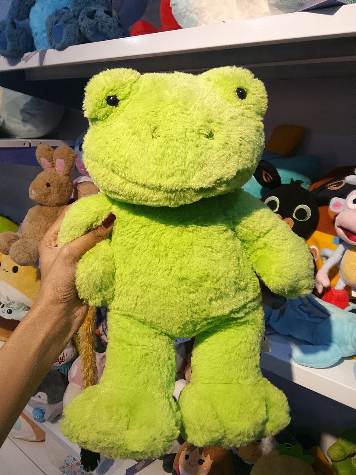 Build-A-Bear Workshop Spring Green Frog Plush