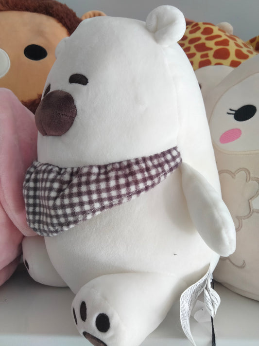 Chubby Bear" or "We Bare Bears" collection by Miniso.