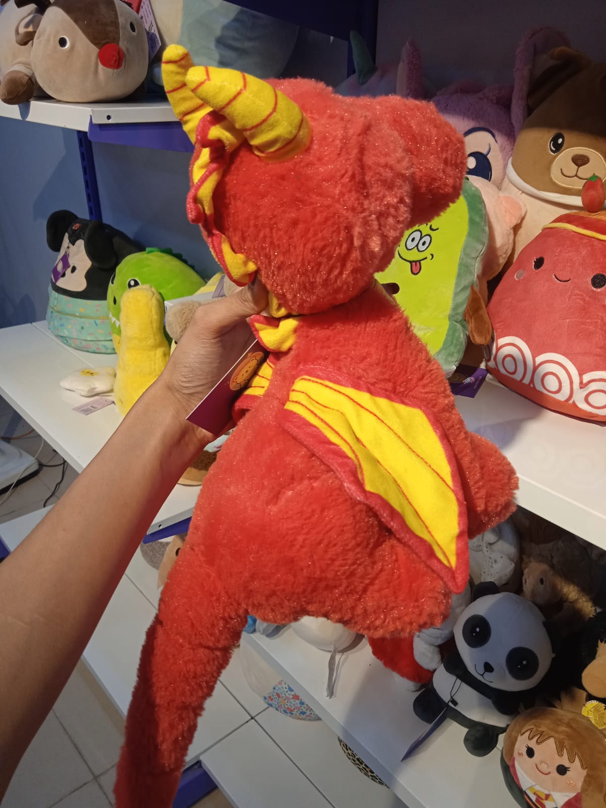 Red dragon stuffed animal Plush Toy