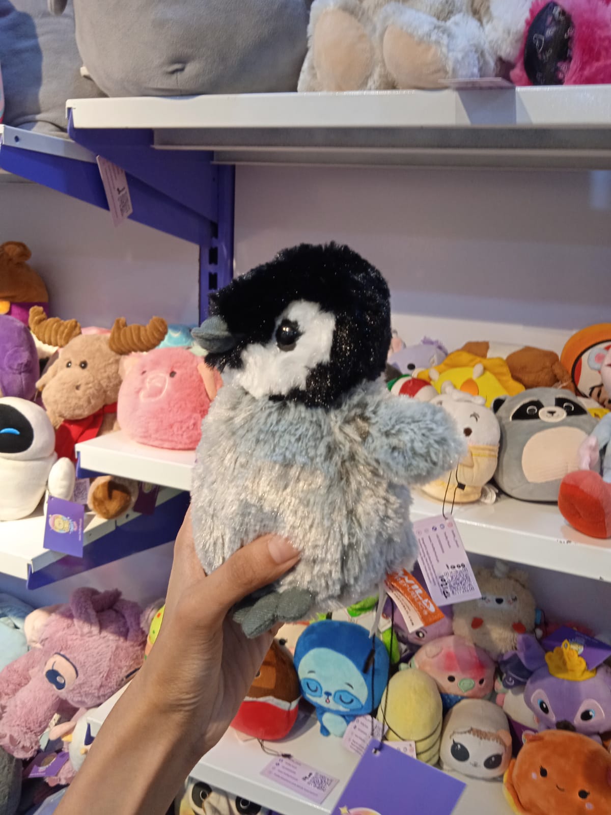 Wild Republic Cuddlekins Mini Emperor Penguin Chick Plush Toy