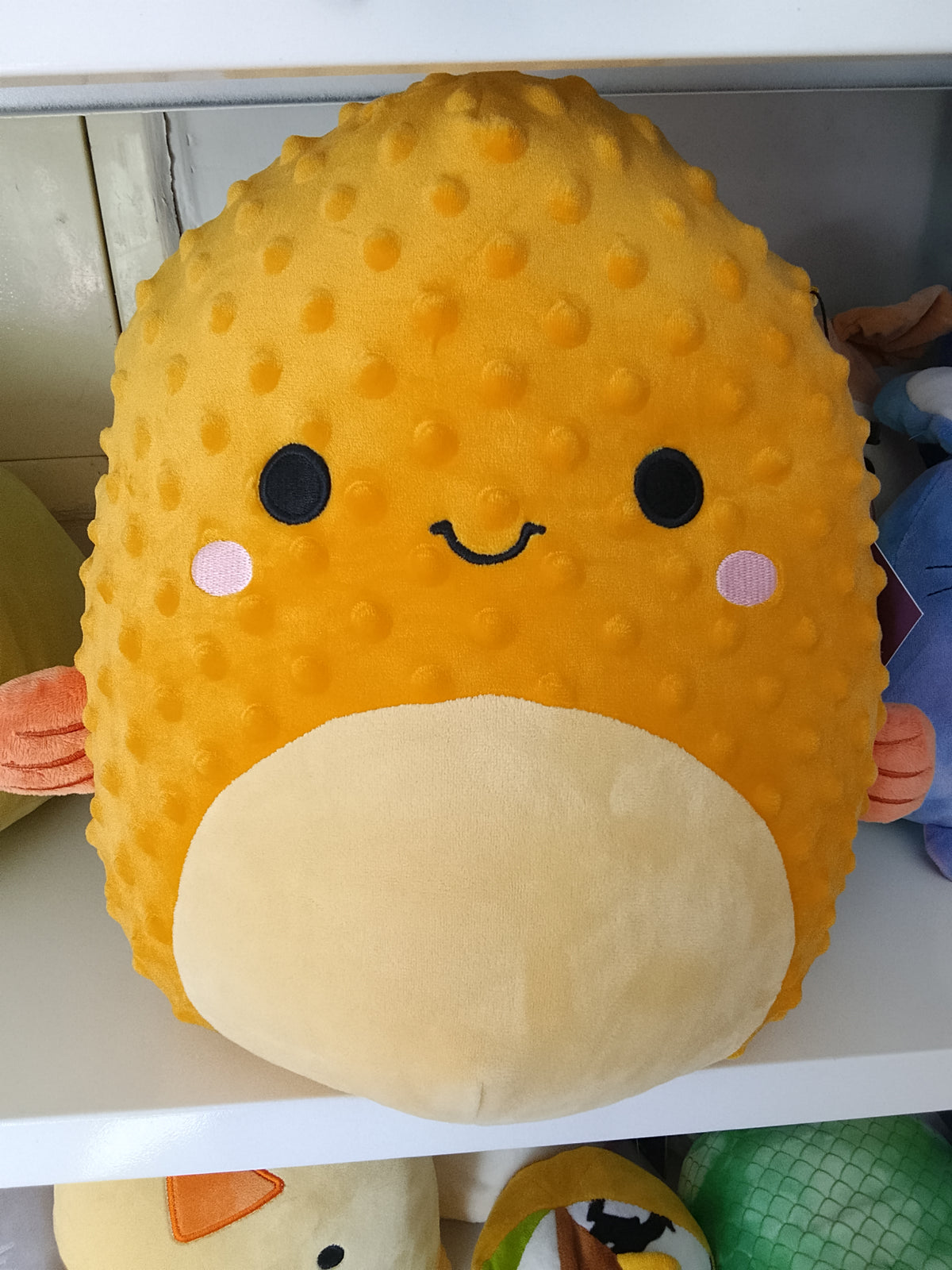 Squishmallows Safa the Pufferfish, soft, marshmallow Plush toy.