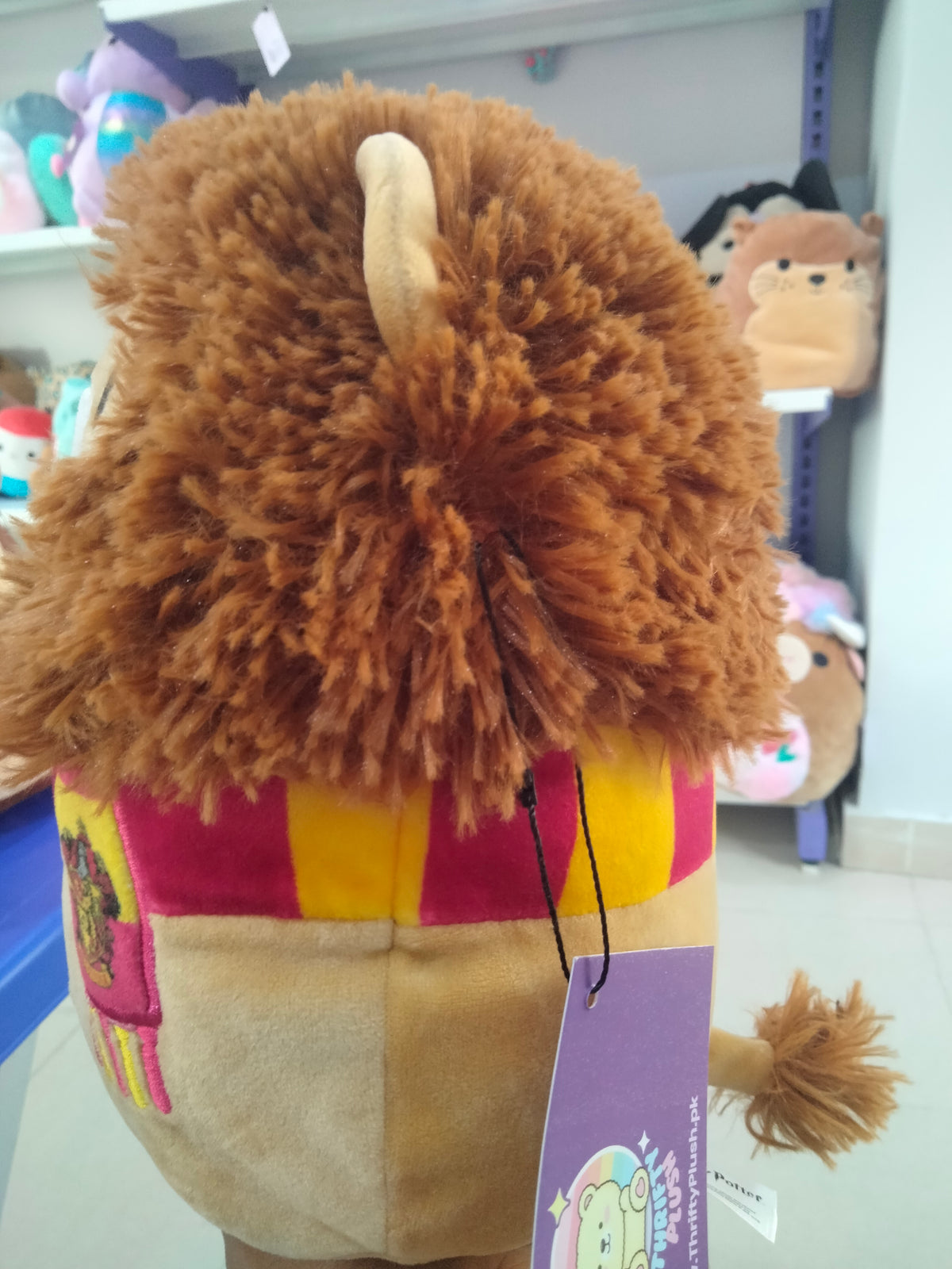 Squishmallows Harry Potter Gryffindor Lion plush toy,