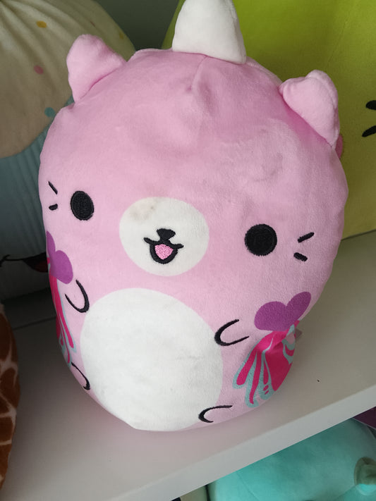 Pink Cats vs Pickles Twinkle Starlight unicorn cat plush toy.