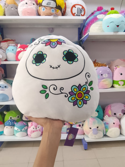 Squishmallow Glixa the Sugar Skull Plush Toy.